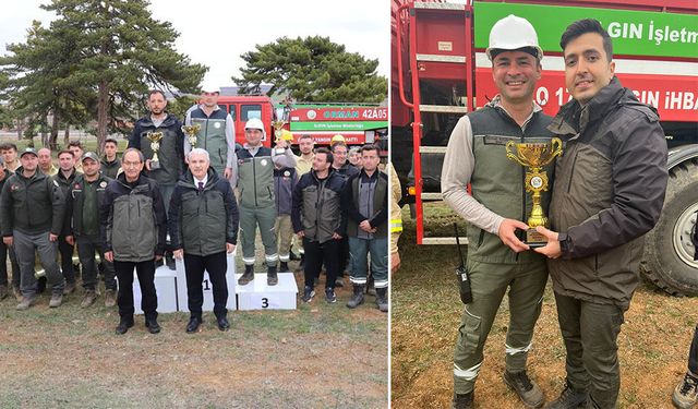 Türkiye Ormancılık Yarışmaları Nefes Kesti