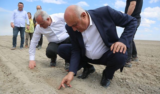 Başkan Erkoyuncu, Pancar Ekimine Start Verdi