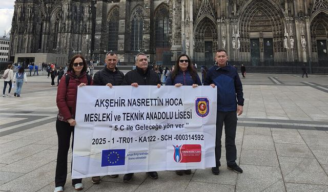 Akşehirli Öğretmenler Köln’de Avrupa Eğitimini Yerinde İnceledi