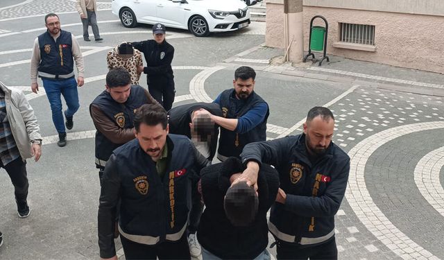 Narkotik Ekiplerinden Ortak Operasyon: 3 Şüpheli Tutuklandı