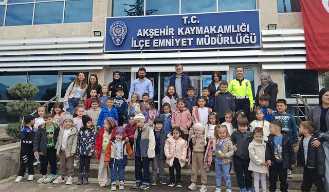 Çocuklar Polis Mesleğini Yakından Tanıdı