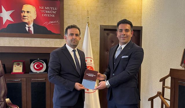 Savcı Karadağ’dan Başsavcı Abur’a Ziyaret