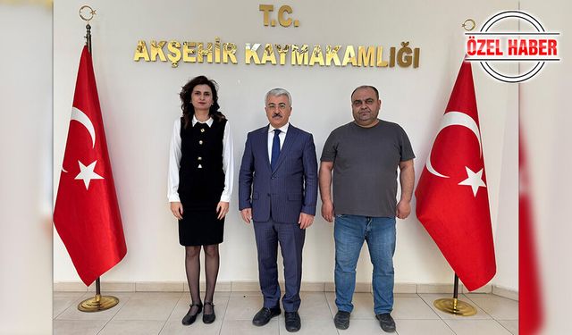 Kaymakam Dr. Mustafa Yiğit: “Üreten Akşehir İçin Her Alanda Çalışıyoruz”