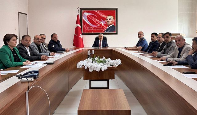 Akşehir’de Tarım Sezonu Öncesi Önemli Toplantı