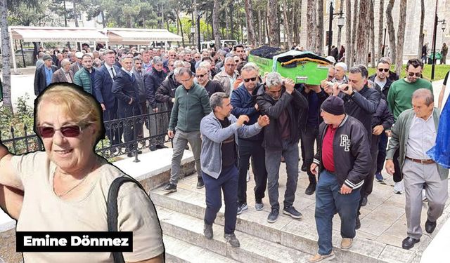 Emine Dönmez Gözyaşlarıyla Toprağa Verildi