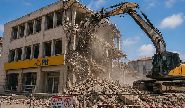 Eski PTT Binası Yıkım İhalesi 20 Mayıs’ta
