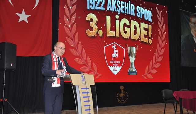 1922 Akşehirspor İçin Dayanışma Toplantısı Düzenlendi