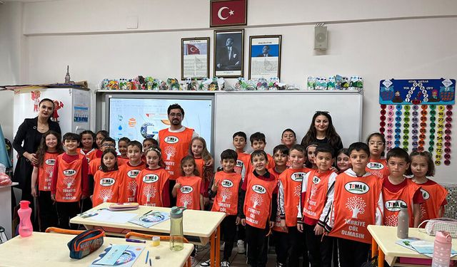 Öğrencilere Su Tasarrufu Dersi