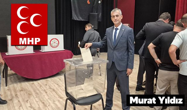 MHP Akşehir İlçe Başkanlığı'nda Murat Yıldız Güven Tazeledi