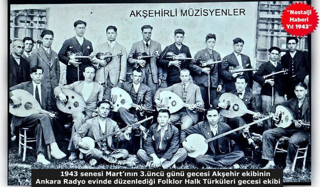 Akşehir’in Sesi Ankara Radyosunda Yankılandı!