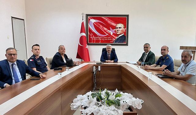 Akşehir’de YKS Öncesi Sınav Güvenliği Toplantısı Yapıldı