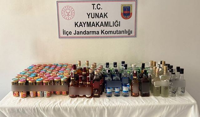 Jandarma’dan Ruhsatsız Alkollü İçecek Satışına Operasyon