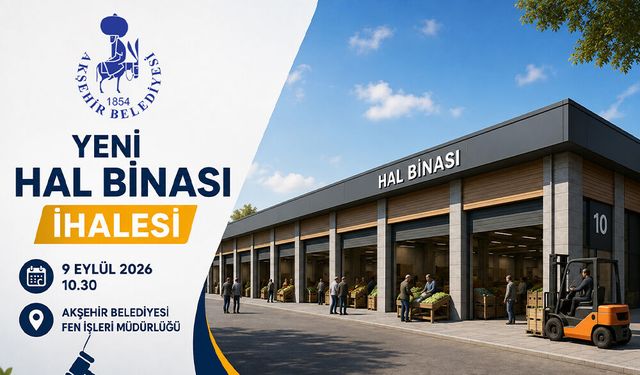 Belediye’den Yeni Hal Binası İhalesi