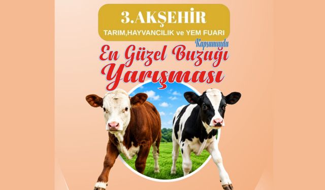 Buzağı Yarışmasında Dereceye Girenlere Altın ve Yem Ödülü