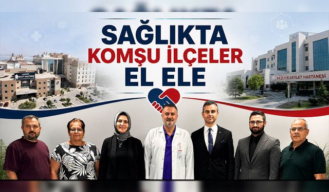 Beyşehir’den Akşehir’e Sağlıkta İş Birliği Ziyareti
