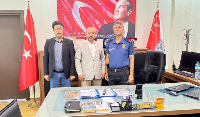 CİHANNÜMA’dan Müdür Talet Afşar’a Hoş Geldiniz Ziyareti