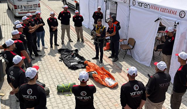 YAREN, Arazide Arama Kurtarma Akreditasyon Eğitimlerine Başladı