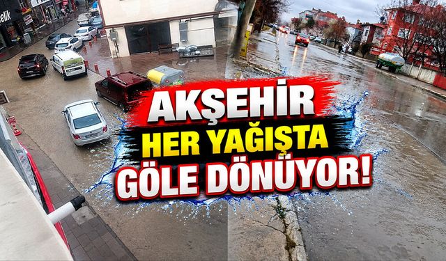 Akşehir’de Altyapı Çıkmazı!