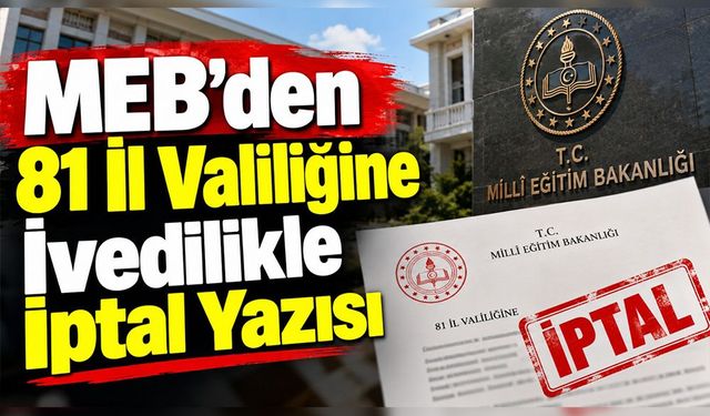 MEB’te Vekâleten Görevlendirmeler Sonlandırılıyor