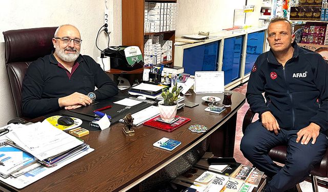 AFAD Eğitmeni Gencer’den CAN-KURT’a Ziyaret