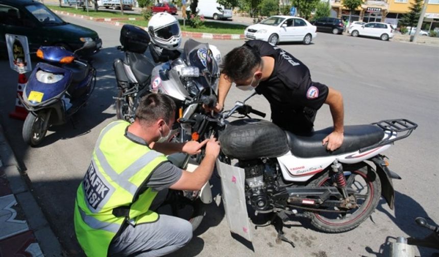 ÜLKE GENELİNDE EŞ ZAMANLI MOTOSİKLET UYGULAMASI