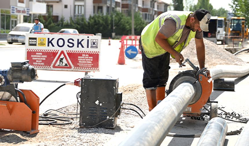 KONYA BÜYÜKŞEHİR, AKŞEHİR’DE 129 KM’LİK SU ALTYAPI YATIRIMI YAPIYOR