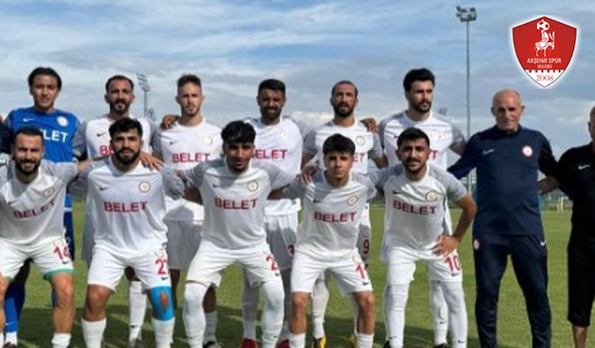 AKŞEHİRSPOR, SİVEREK BELEDİYESPOR'A 2-1 YENİLDİ