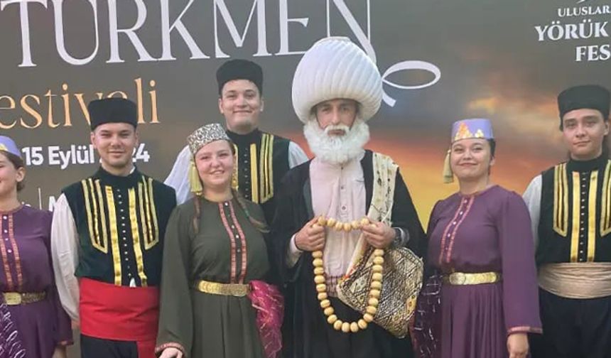 YÖRÜK FESTİVALİNDE NASREDDİN HOCAYA YOĞUN İLGİ