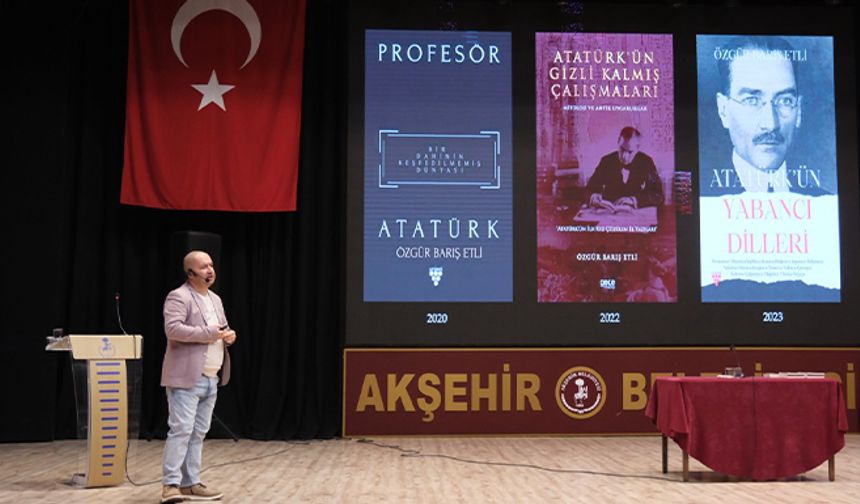 ÖĞRETMENLER GÜNÜNE ÖZEL PROFESÖR ATATÜRK KONULU KONFERANS GERÇEKLEŞTİ