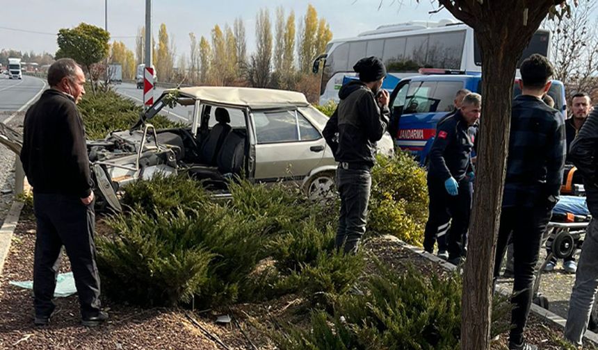 AKŞEHİR’DE TRAFİK KAZASI: 2 YARALI