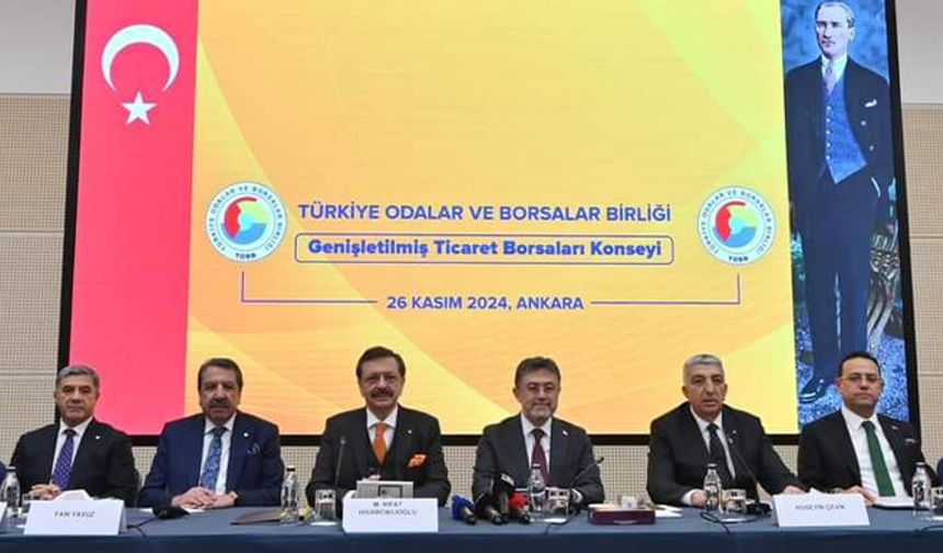 BAŞKAN DOĞRU, TOBB GENİŞLETİLMİŞ KONSEY TOPLANTISINA KATILDI