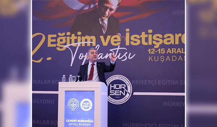 HÜRRİYETÇİ EĞİTİM SEN 2. EĞİTİM VE İSTİŞARE TOPLANTISI BÜYÜK BİR COŞKUYLA GERÇEKLEŞTİRİLDİ