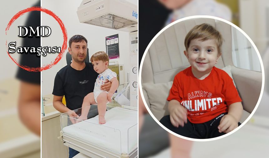 DMD Hastası Oğuz Kağan İçin Destek Korteji