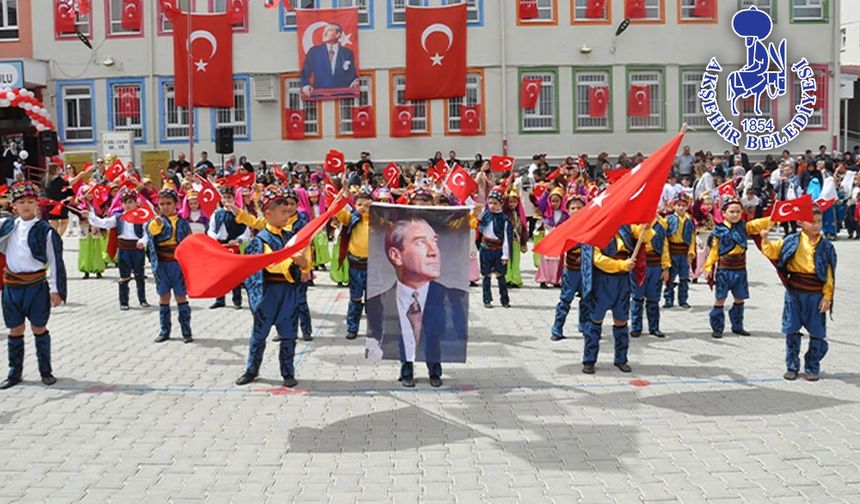 Akşehir Belediyesi’nden 23 Nisan Programı