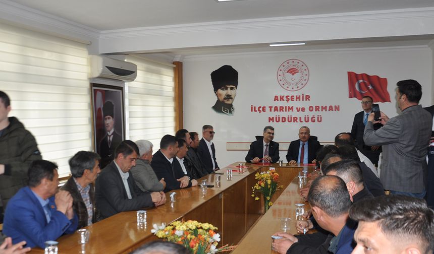 Akşehir’de Zirai Don Mağduriyeti Masaya Yatırıldı