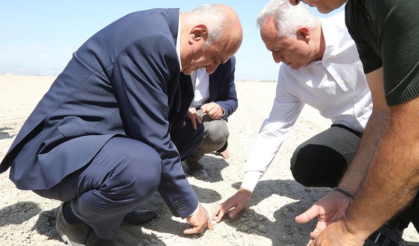 Başkan Erkoyuncu, Şeker Pancarı Ekimine Start Verdi