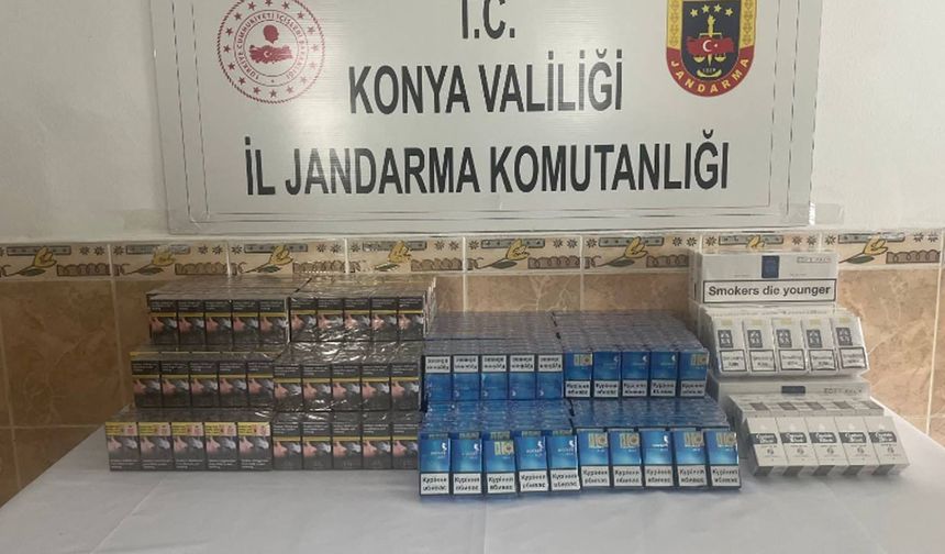 Jandarmadan Kaçak Sigara Operasyonu