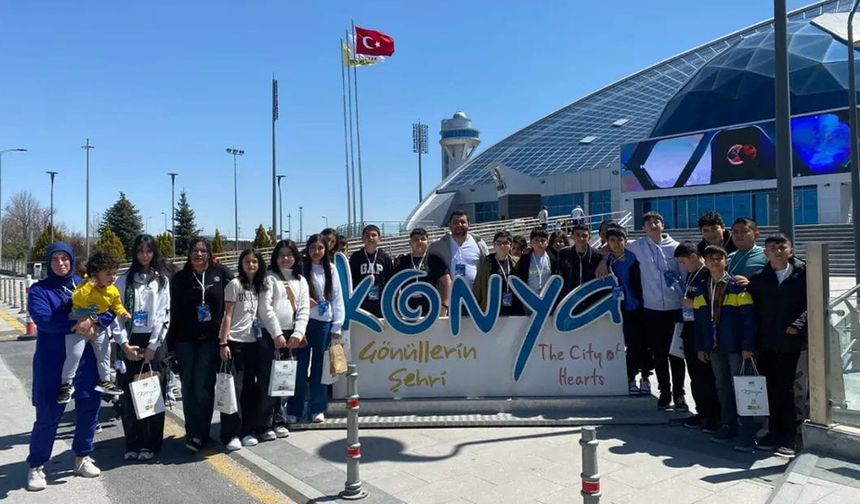 Yunak'ta 7.Sınıf Öğrencilerine Konya Gezisi