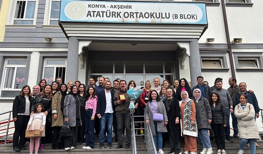 Atatürk Ortaokulu’nda Duygusal Veda