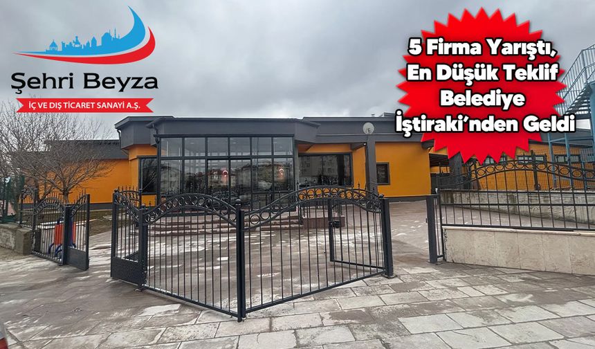 Şehri Beyza A.Ş. İhaleyi 'Kimseye Gaptırmam” Dedi