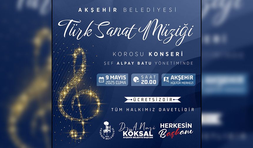 Belediye’den Türk Sanat Müziği Gecesi