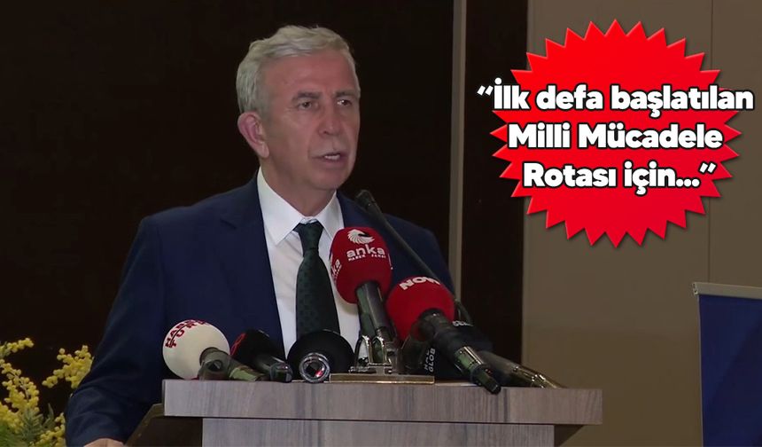 Mansur Yavaş: Tarihi Kentler Birliği'nde 21-22 Mayıs'ta Akşehir'de Toplanıyoruz