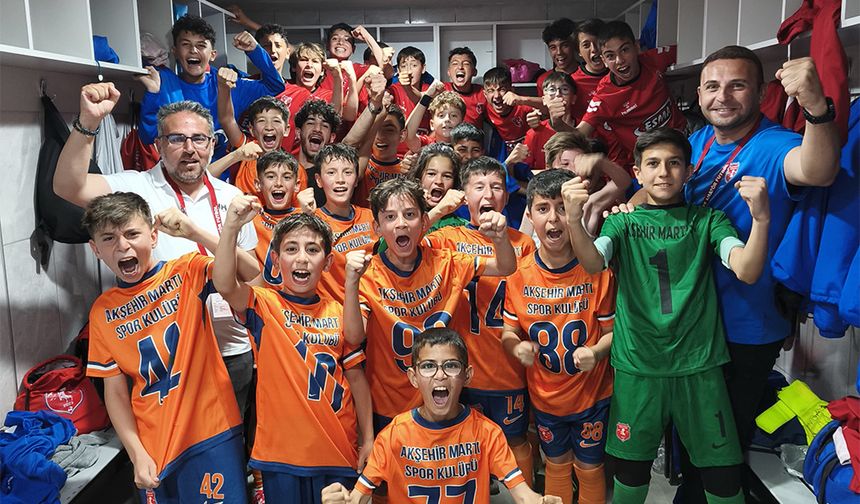 Akşehir Martı Spor'dan Altyapıda Çifte Galibiyet!