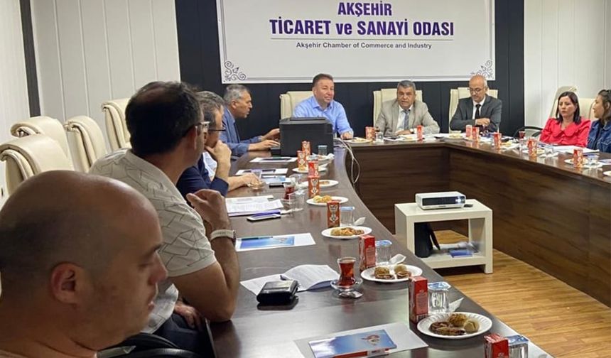 Akşehir OSB 4. Genişleme Alanı Toplantısı Gerçekleştirildi