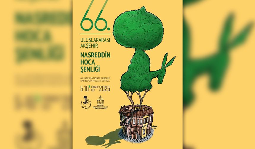 66.  Uluslararası Nasreddin Hoca Şenlik Afişi, Gökçen Eke’den