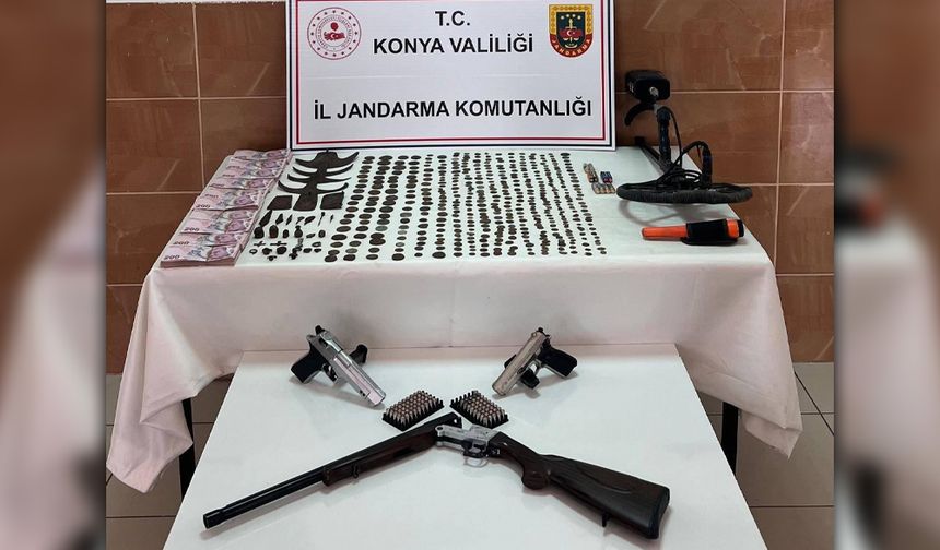 Tarihi Eser Operasyonunda 475 Sikke ve Çok Sayıda Obje Ele Geçirildi