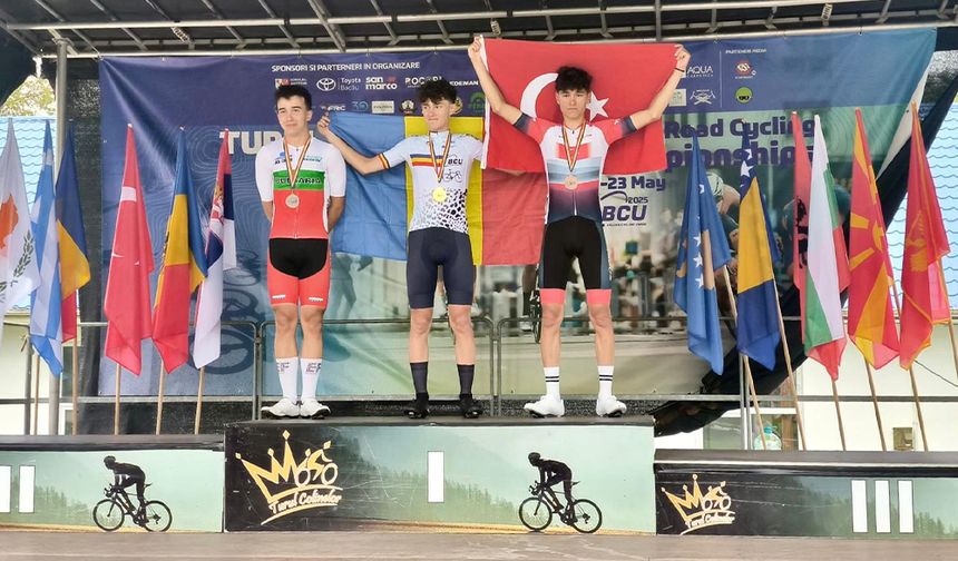 Torku’nun Genç Pedalı Balkanlarda Tarih Yazdı