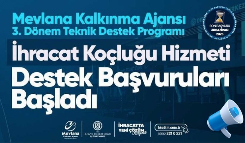 MEVKA Destekli İhracat Koçluğu Programı Başvurulara Açıldı