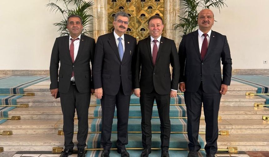 Akşehir TSO ve Borsa’dan Milletvekili Orhan Erdem’e Ziyaret