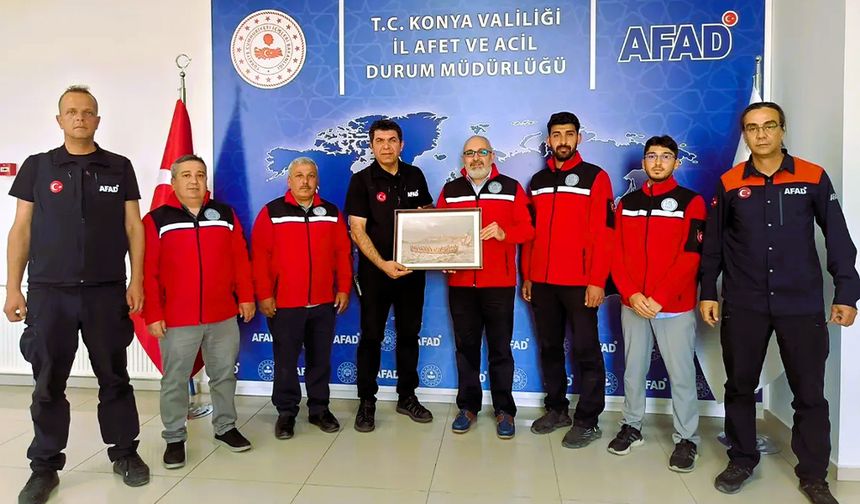 CAN-KURT’tan Konya AFAD’a Anlamlı Ziyaret